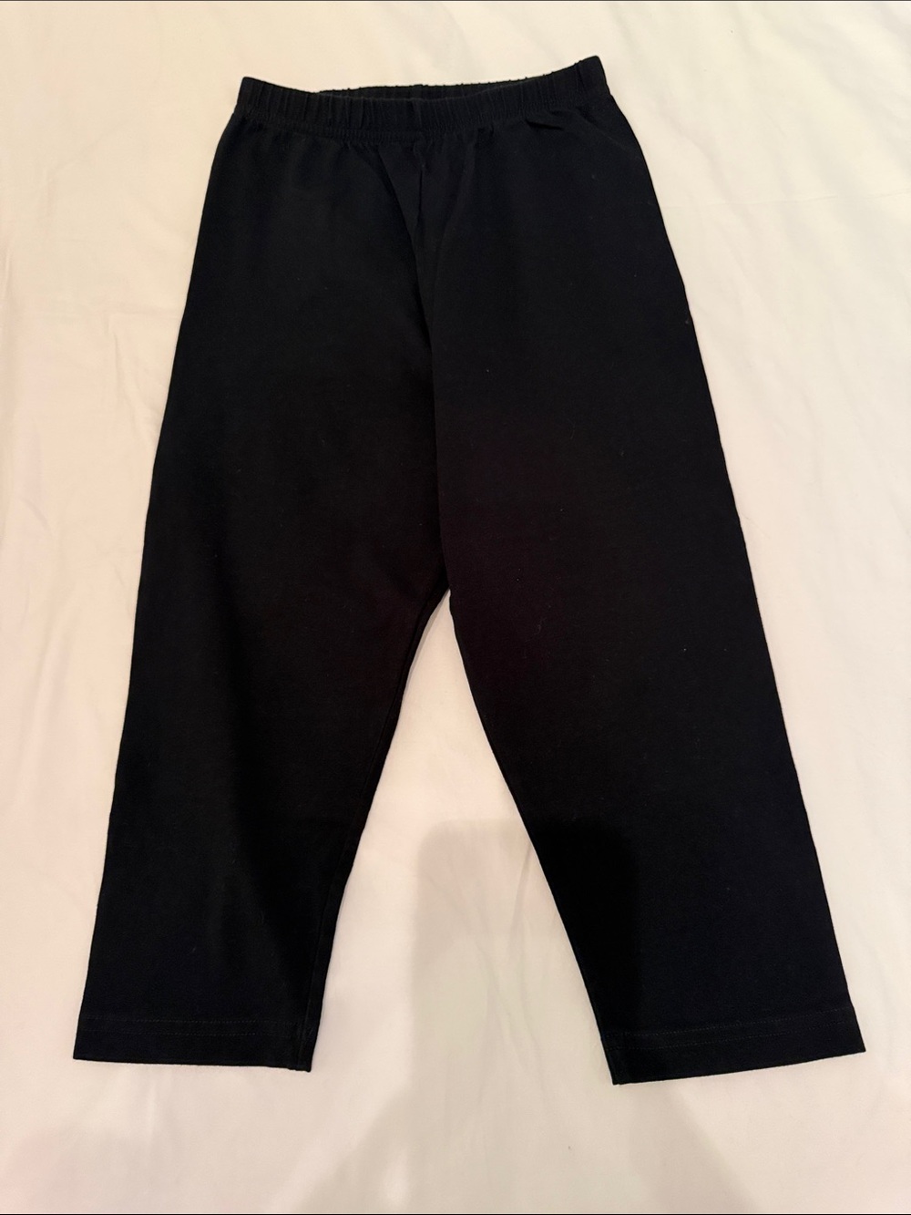 American Apparel Kids Black Stretch Leggings